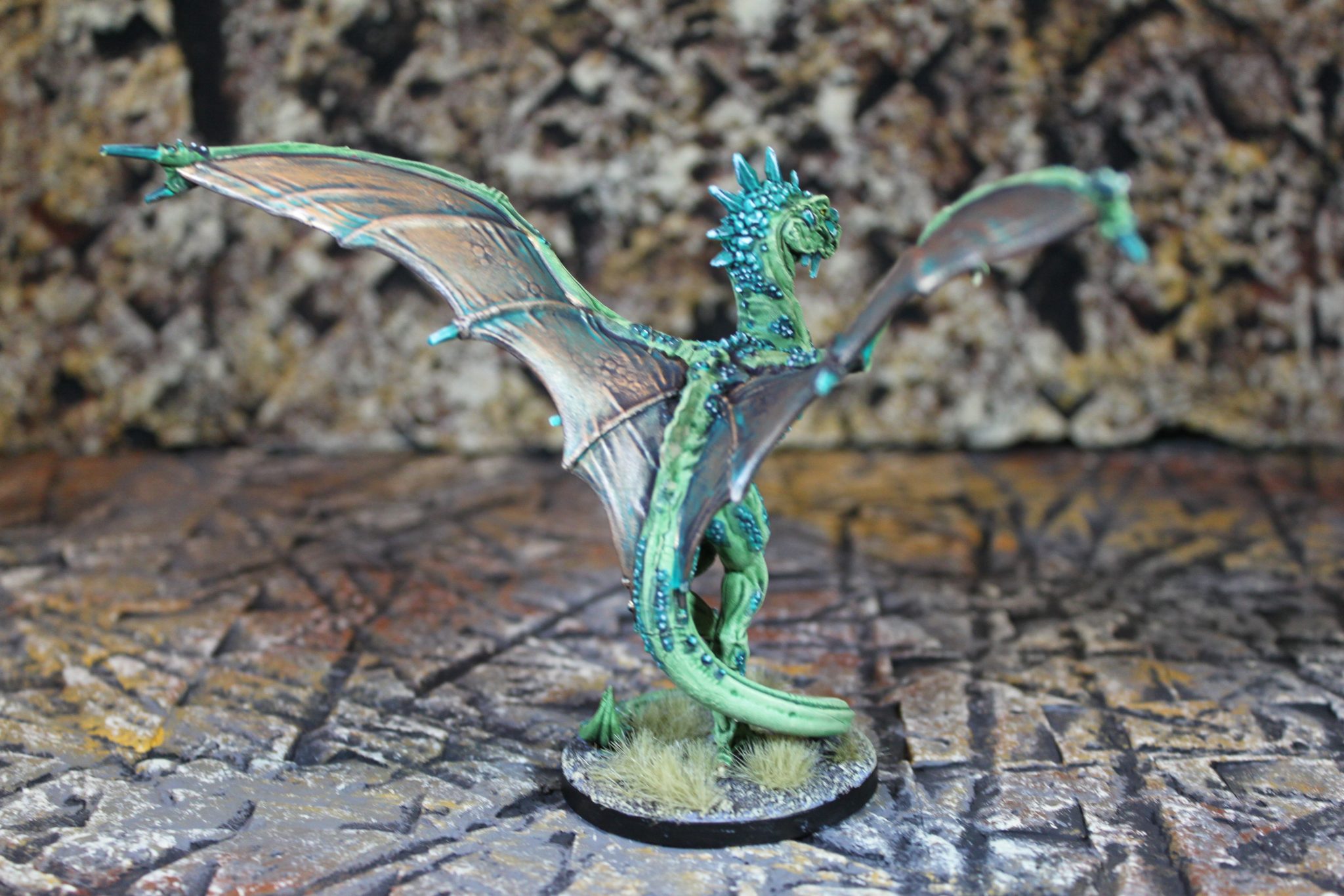 Dungeons And Dragons Young Emerald Dragon “strongholds And Followers