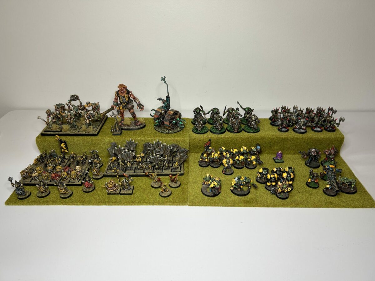 Displays for my Oldhammer Night Goblins (Warhammer Fantasy Battle) and ...